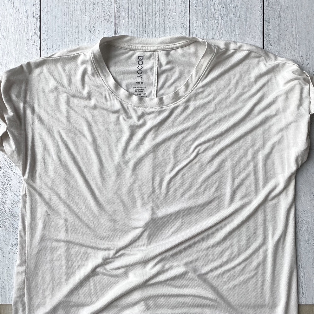 Boody Eco Friendly Oversized White Top